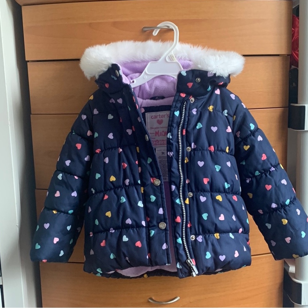 3 year old toddler girl jacket with hood